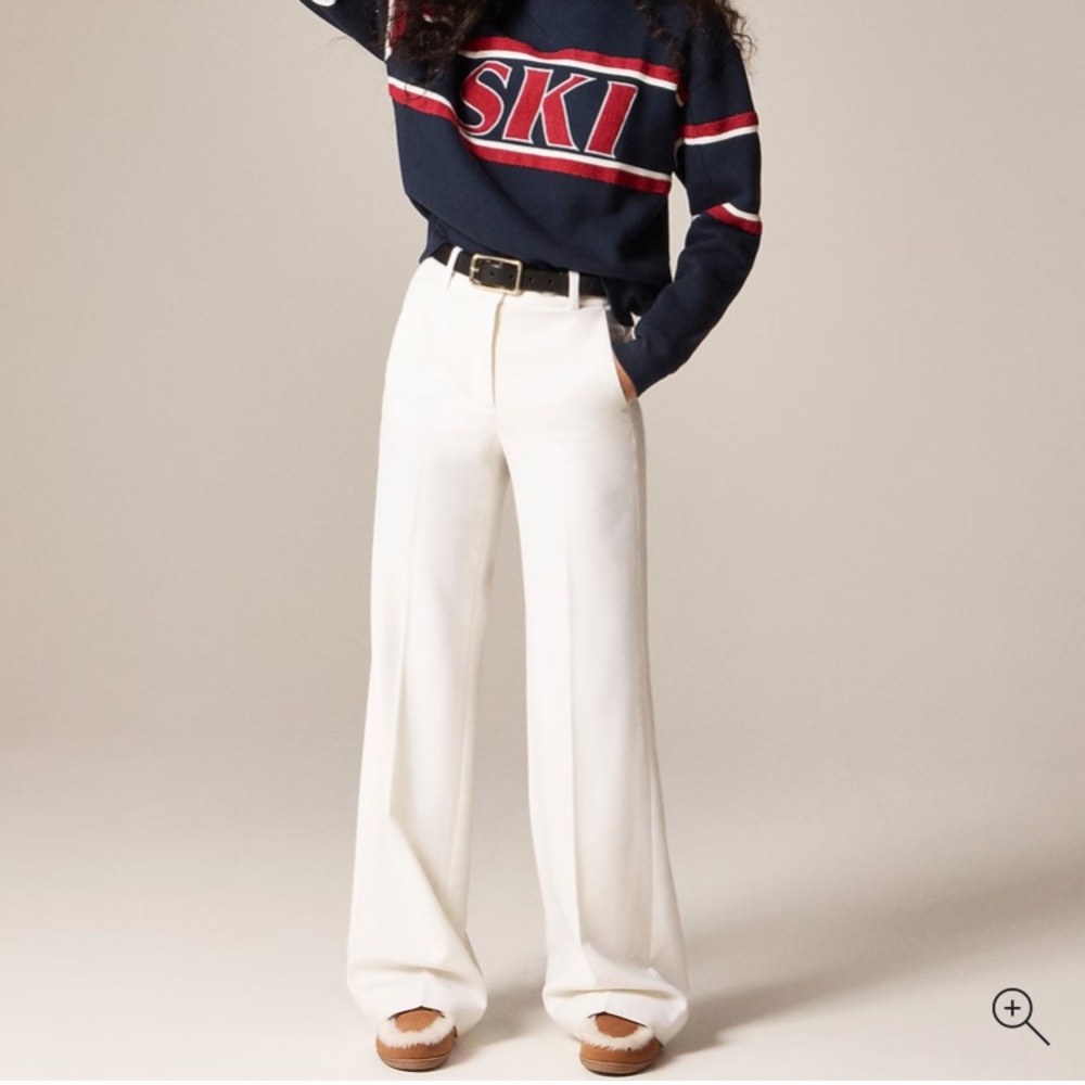 J. Crew Heritage fleece "Ski" graphic sweatshirt - Picture 2 of 4